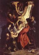 Peter Paul Rubens Korsnedtagningen painting